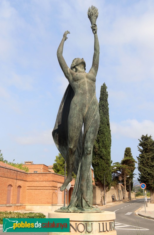 Reus - Escultura <i>La Flama</i>