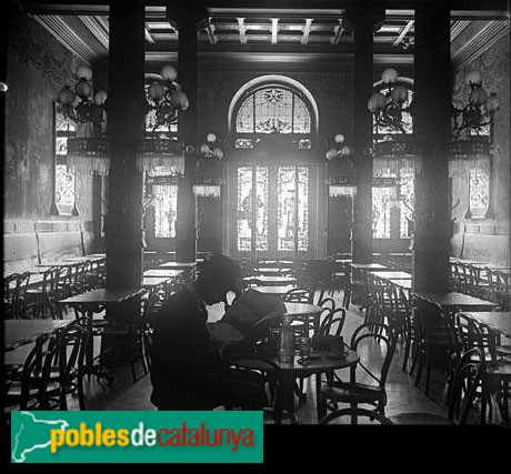 Reus - Interior del Cafè París