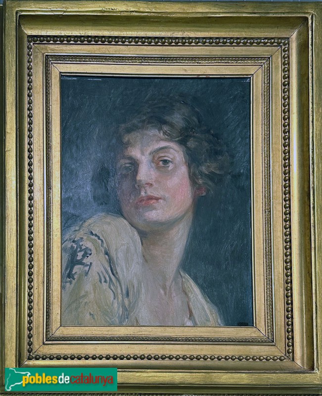 Reus - Museu Vilaseca. Henriette Nigrin (Marià Fortuny Madrazo, 1900)