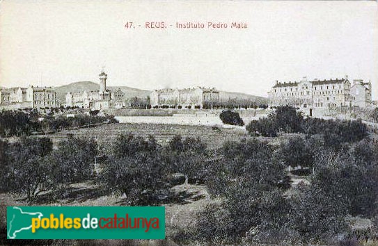 Reus - Institut Pere Mata. Postal antiga