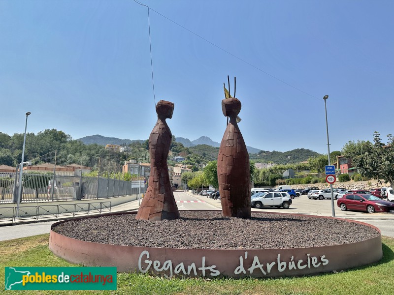 Arbúcies - Escultura Gegants