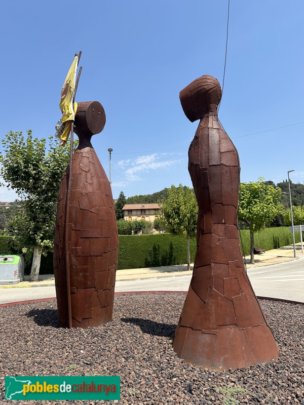 Arbúcies - Escultura Gegants