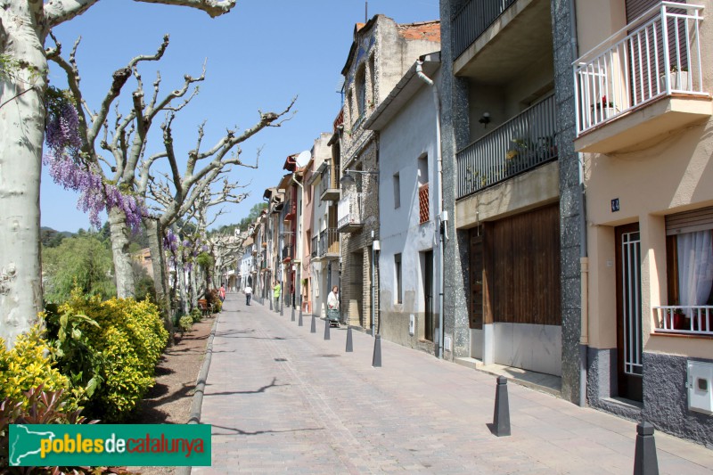 Arbúcies - Carrer de la Pietat