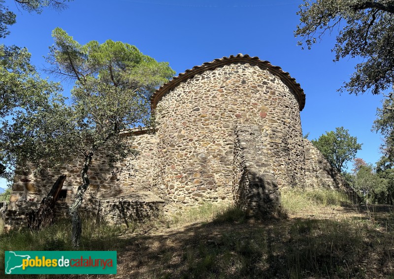 Llambilles - Església de Sant Cristòfol del Bosc