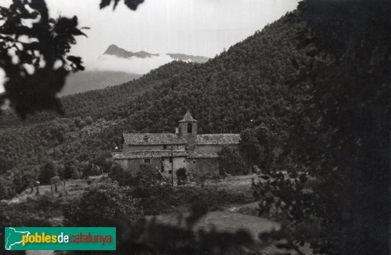 Arbúcies - Sant Cristòfol de Cerdans. Postal antiga