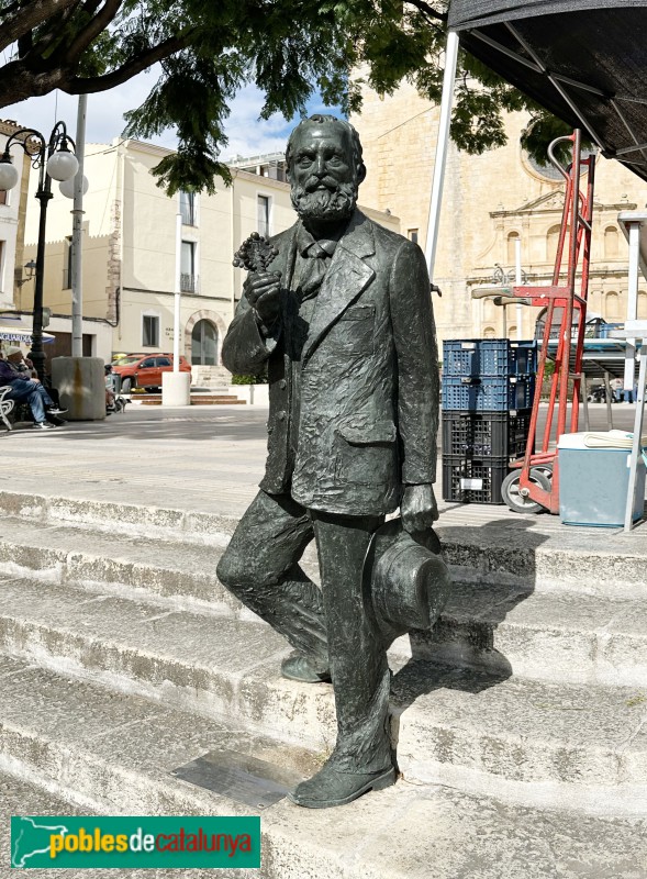 Riudoms - Escultura <i>Gaudí</i>