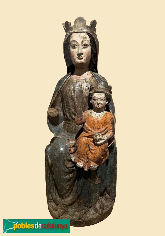 Mare de Déu. Església parroquial d'Alp (segle XIV) (Museu d'Art de Girona)