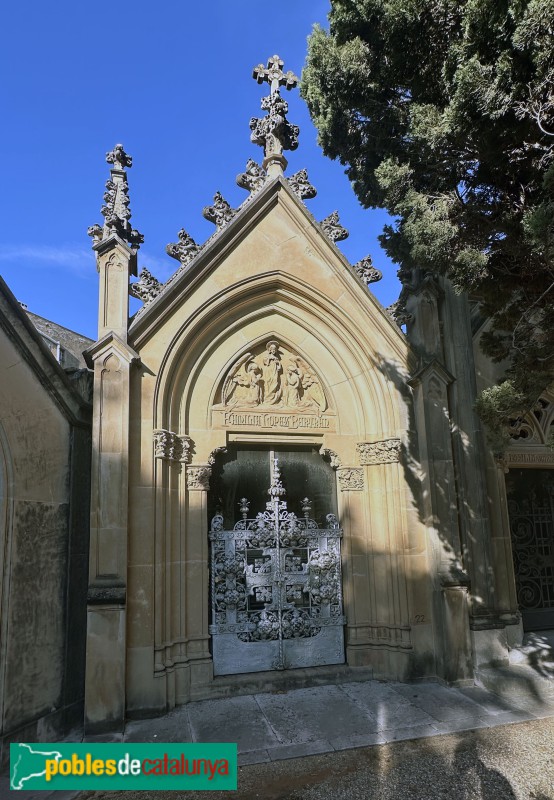 Tarragona - Cementiri. Panteó López Bertrán