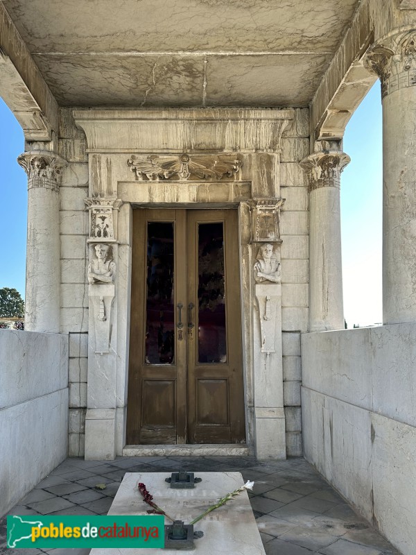 Tarragona - Cementiri. Panteó Josep Ballester