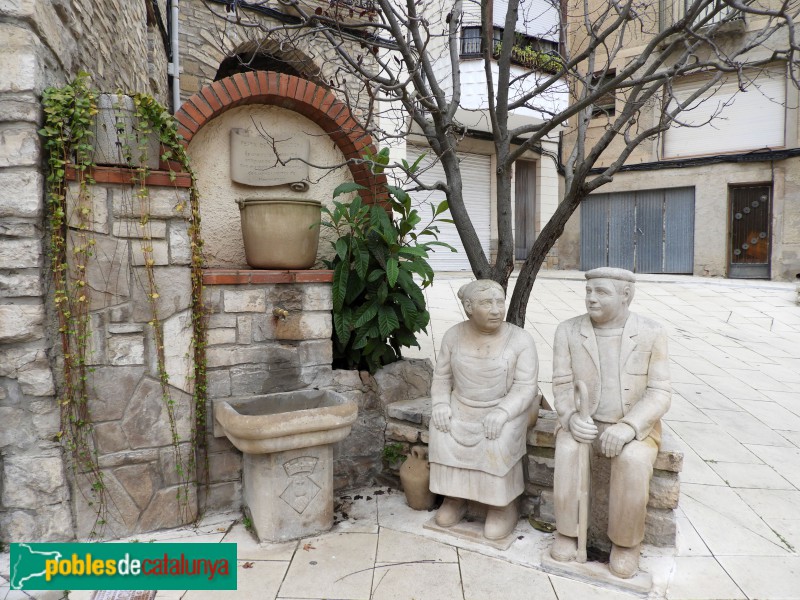 Montmaneu - Monument a la Vellesa