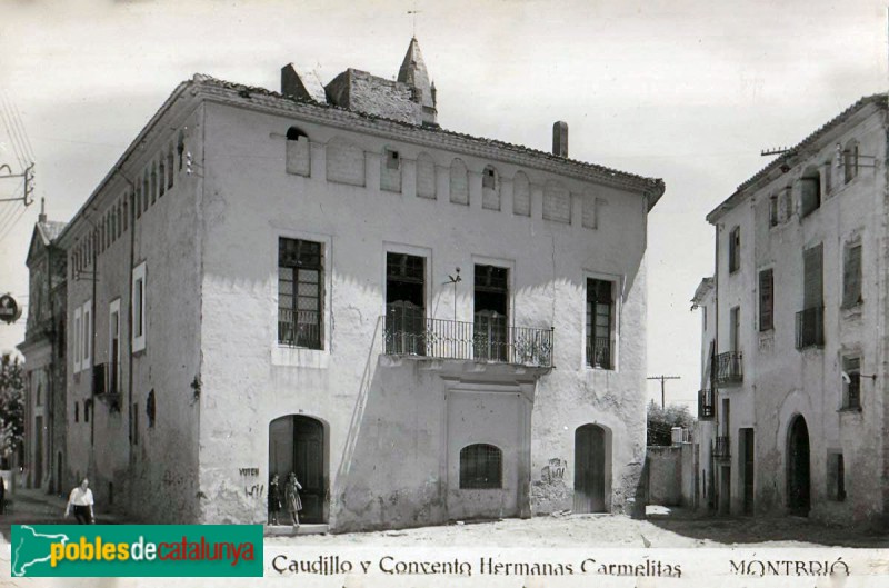 Montbrió del Camp - Cal Blai. Postal antiga