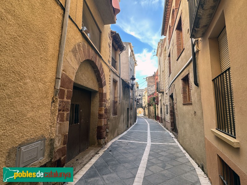 Montbrió del Camp - Nucli antic. Carrer de la Closa