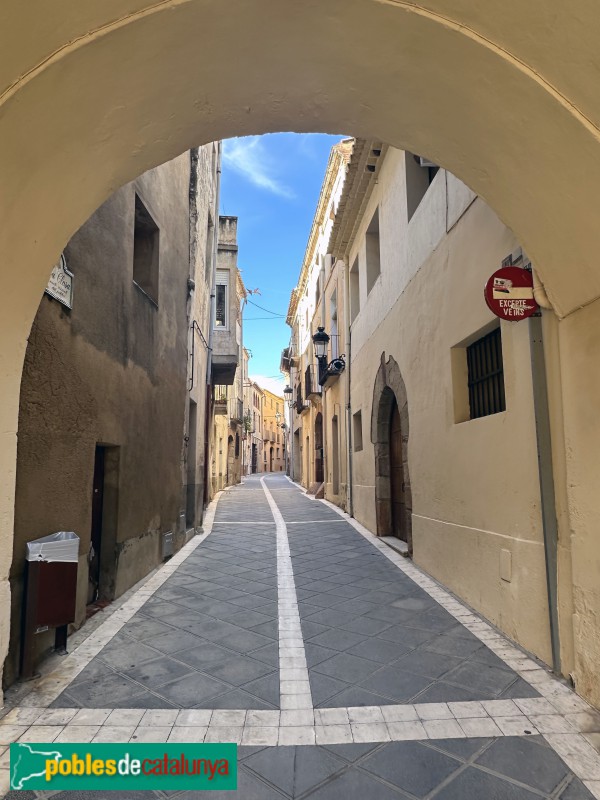 Montbrió del Camp - Nucli antic. Carrer de la Closa