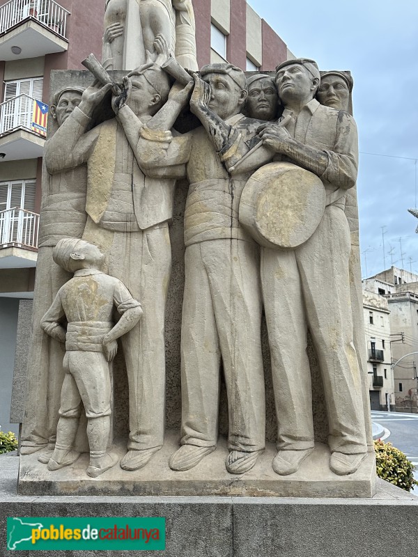 Valls - Monument als Xiquets de Valls