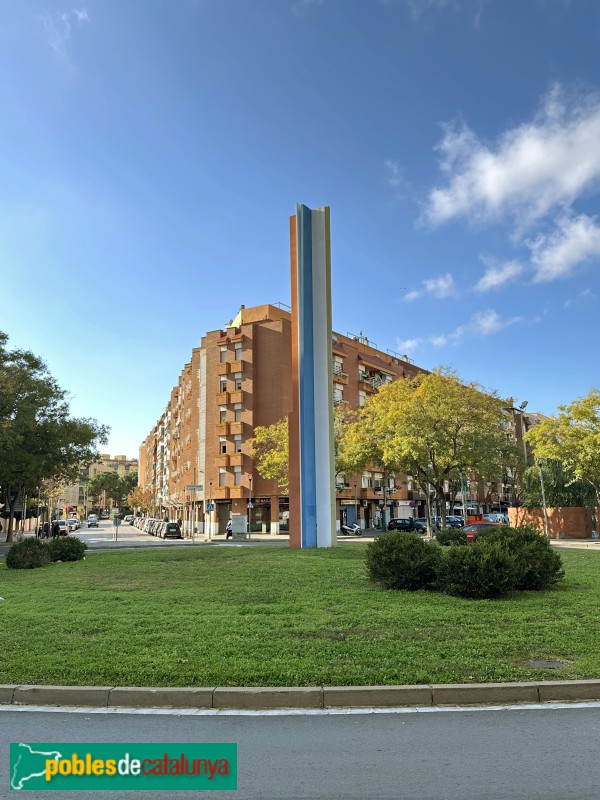 Sant Boi de Llobregat - Escultura <i>Confluències</i>