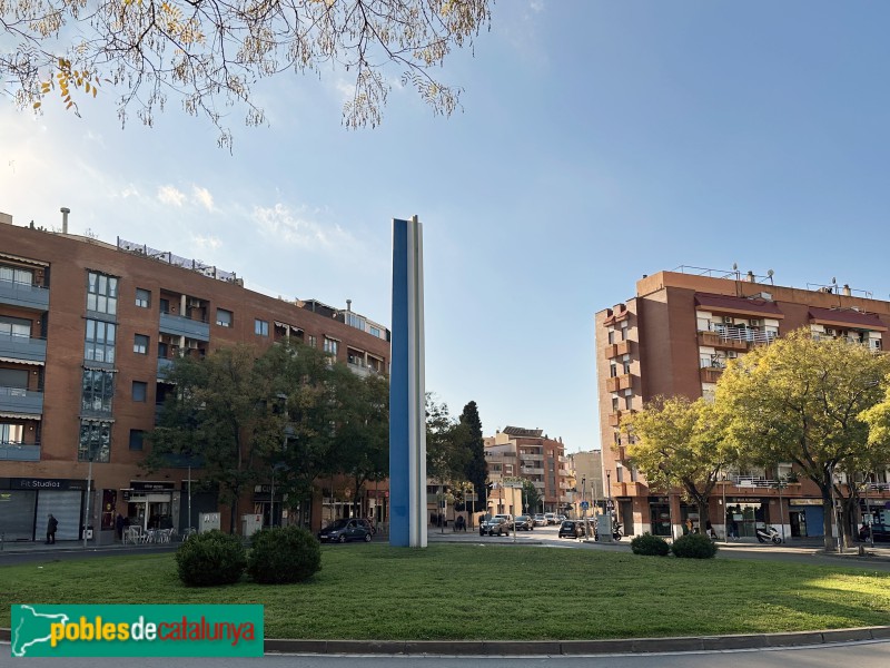 Sant Boi de Llobregat - Escultura <i>Confluències</i>