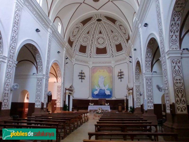 Maspujols - Església de Santa Maria Assumpta. interior