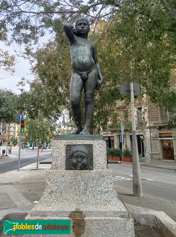 Barcelona - Font de l'Efeb