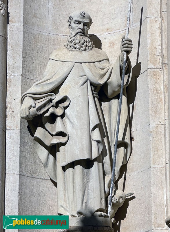 Les Borges del Camp - Església de l'Assumpció de Santa Maria. Imatge de Sant Antoni Abat