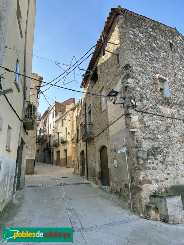 L'Aleixar - Nucli antic. Carrer del Portal de l'Aigua