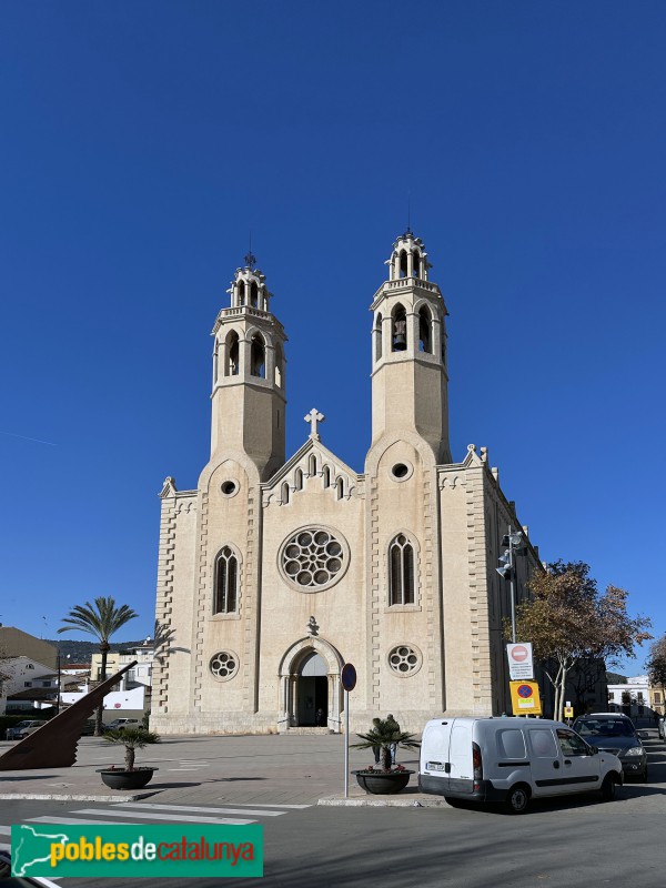 Sant Pere de Ribes - Església nova de Sant Pere