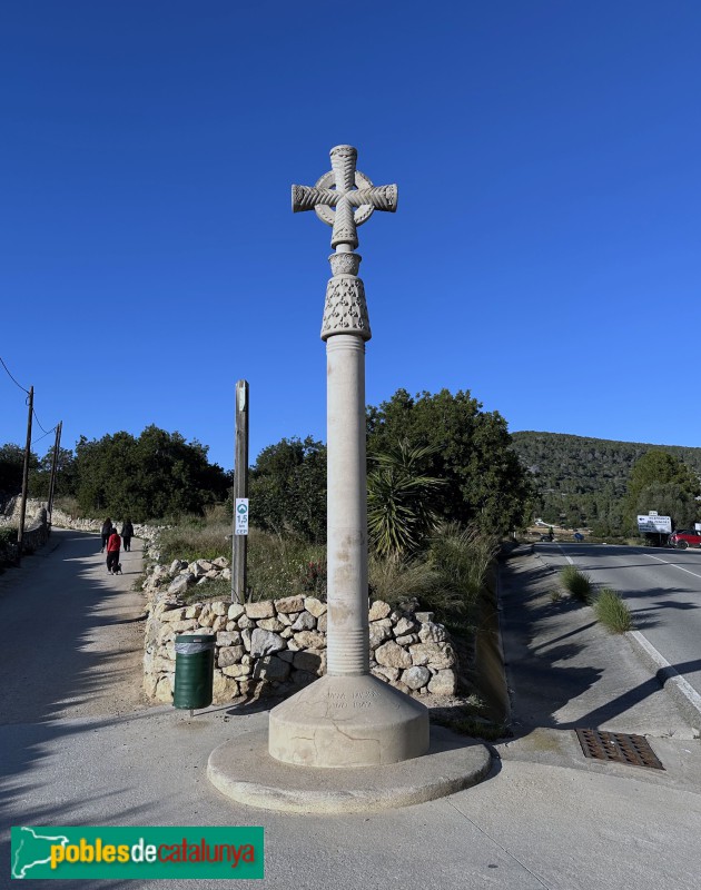 Sant Pere de Ribes - Creu del camí de Sant Pau