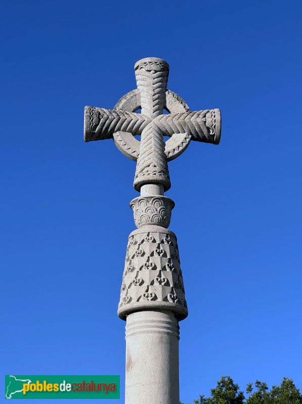 Sant Pere de Ribes - Creu del camí de Sant Pau