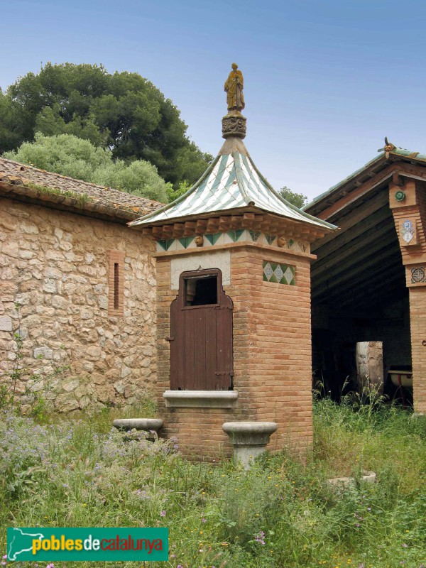 Sant Pere de Ribes - Can Miret de les Torres. Pou