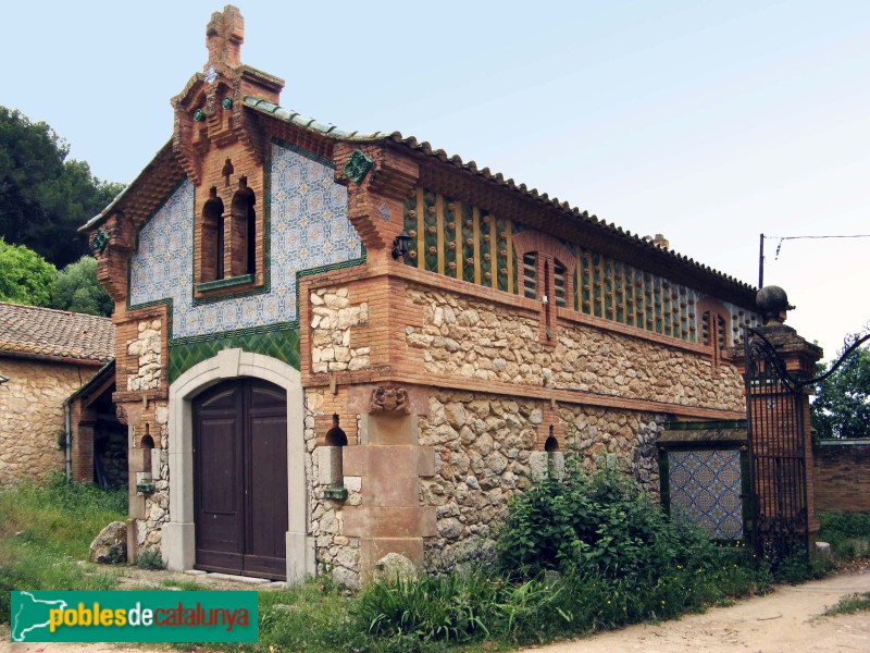 Sant Pere de Ribes - Can Miret de les Torres. Celler