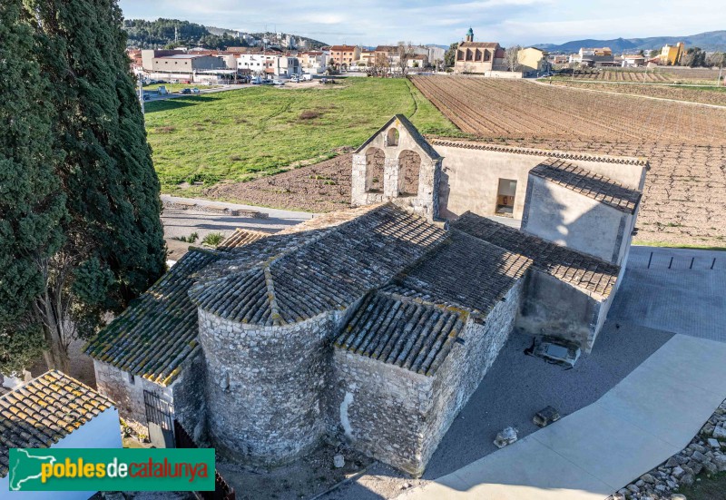 Les Cabanyes - Església vella de Sant Valentí