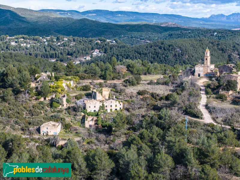 El Montmell - Restes del poble de Marmellar