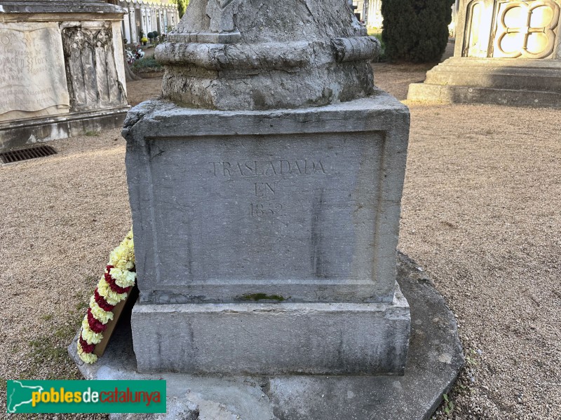 Girona - Cementiri. Creu Bonica