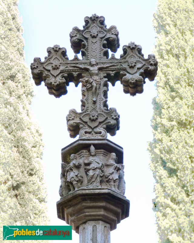 Girona - Cementiri. Creu Bonica