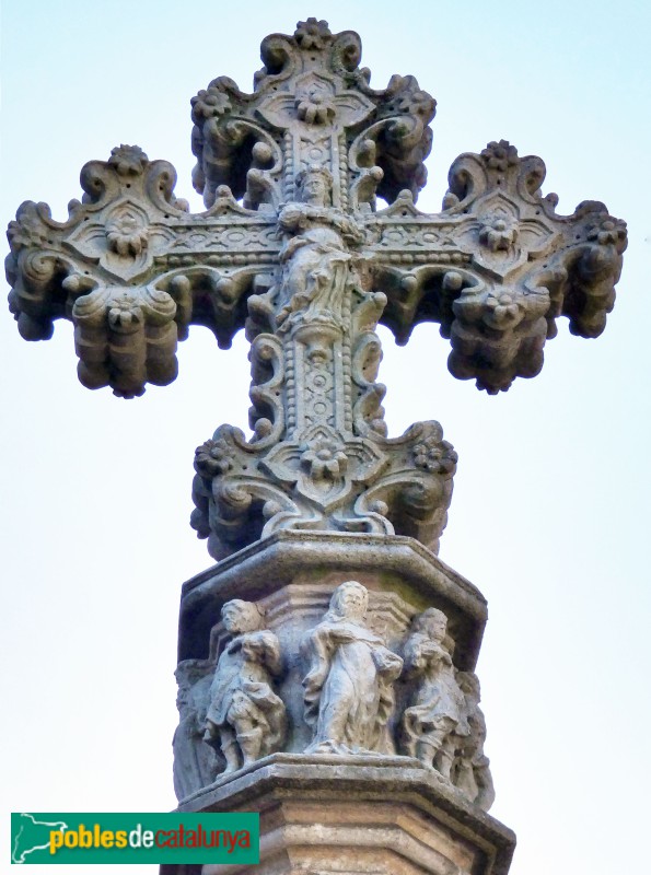 Girona - Cementiri. Creu Bonica