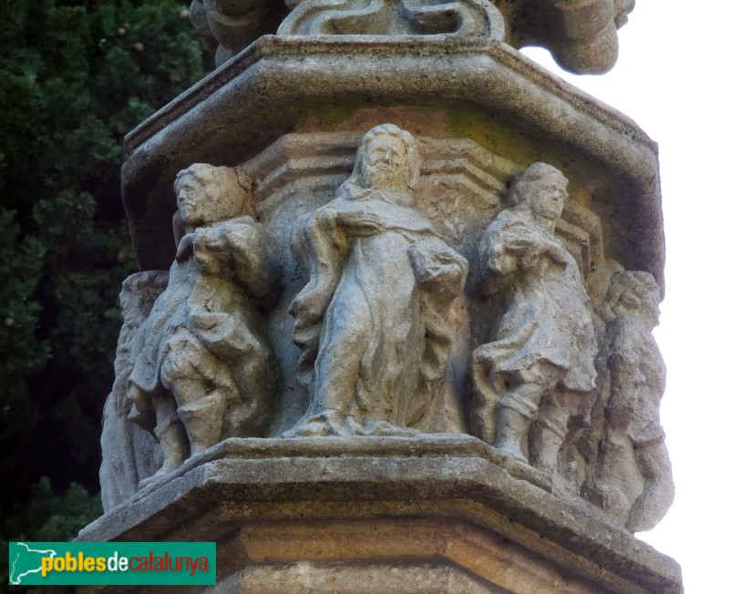 Girona - Cementiri. Creu Bonica