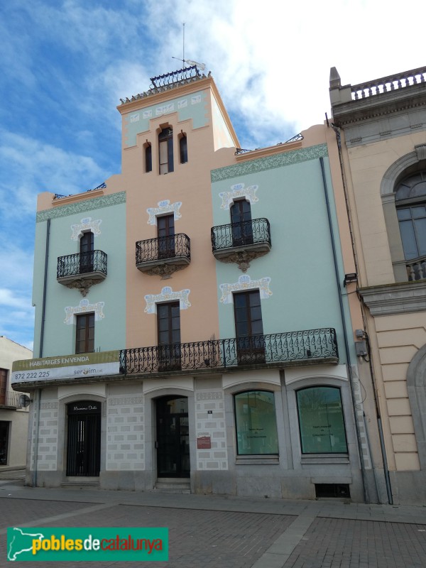 Llagostera - Casa Anton Domènech (Foto: Albert Esteves, 2025) Llagostera - Casa Anton Domènech