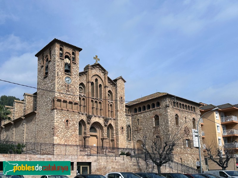 Cervelló - Església de Sant Esteve (Foto: Albert Esteves, 2025) Cervelló - Església de Sant Esteve
