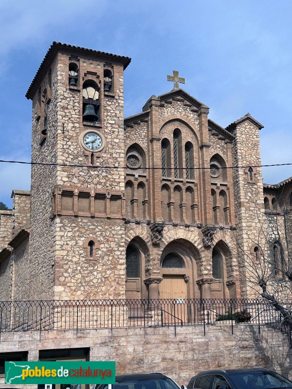 Cervelló - Església de Sant Esteve (Foto: Albert Esteves, 2025) Cervelló - Església de Sant Esteve