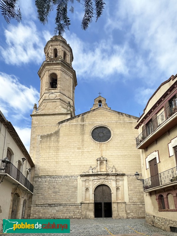 Alforja - Església de Sant Miquel (Foto: Albert Esteves, 2025) Alforja - Església de Sant Miquel