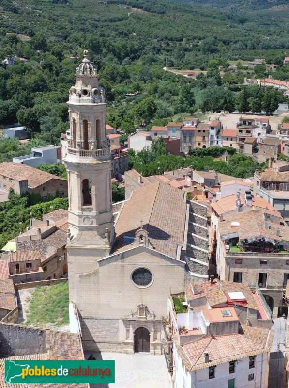 Alforja - Església de Sant Miquel (Foto: Francesc Vidal-Barraquer, 2020) Alforja - Església de Sant Miquel