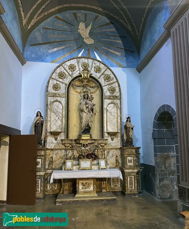 Alforja - Església de Sant Miquel. Capella lateral (Foto: Albert Esteves, 2025) Alforja - Església de Sant Miquel. Capella lateral