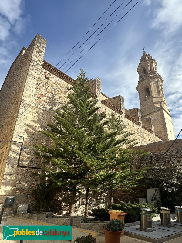 Alforja - Església de Sant Miquel (Foto: Albert Esteves, 2025) Alforja - Església de Sant Miquel