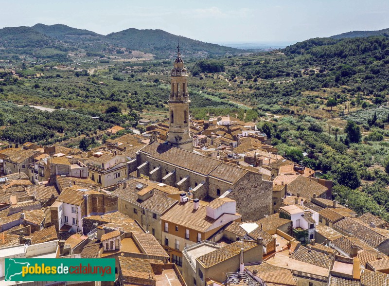 Alforja - Església de Sant Miquel (Foto: Francesc Vidal-Barraquer, 2020) Alforja - Església de Sant Miquel