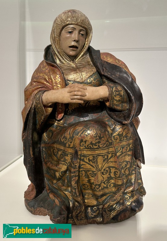 Museu del Renaixement - Figura del Sant Sepulcre, 1520-30 (Foto: Albert Esteves, 2025) Museu del Renaixement - Figura del Sant Sepulcre, 1520-30