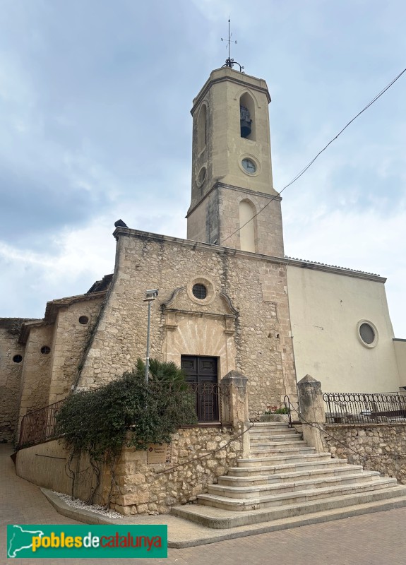 Sant Cugat Sesgarrigues - Església de Sant Cugat (Foto: Albert Esteves, 2025) Sant Cugat Sesgarrigues - Església de Sant Cugat