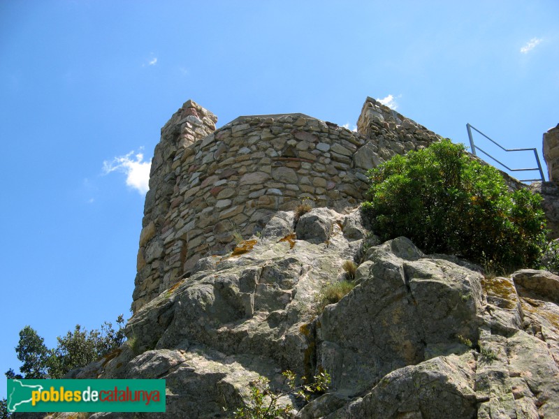 Cabrera de Mar - Castell de Burriac (Foto: Albert Esteves, 2007) Cabrera de Mar - Castell de Burriac