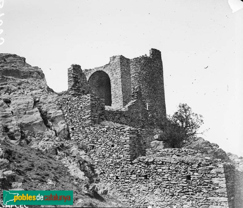 Port de la Selva - Sant Salvador de Verdera (Foto: Antoni Bartomeus -Arxiu Fotogràfic Centre Excursionista de Catalunya-, 1915) Port de la Selva - Sant Salvador de Verdera