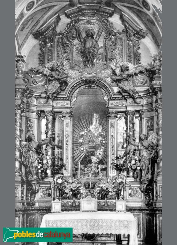 la Selva del Camp - Ermita de Paretdelgada. Retaule destruït