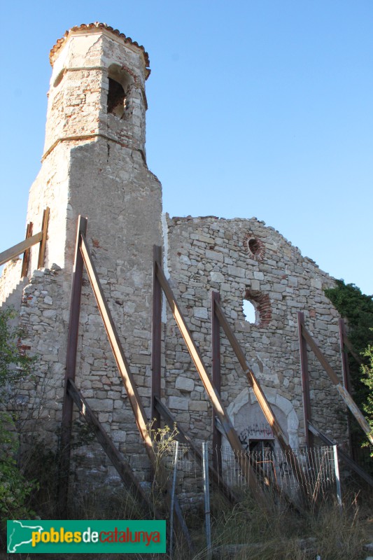 Vilaplana - Església de Sant Salvador de la Mussara (Foto: Albert Esteves, 2017) Vilaplana - Església de Sant Salvador de la Mussara