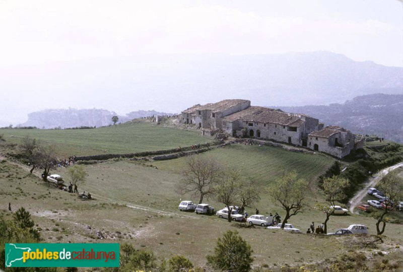 Vilaplana - Poble de la Mussara (Foto: <i>Camil José Guiu -Arxiu Fotogràfic Centre Excursionista de Catalunya-</i>, 1973) Vilaplana - Poble de la Mussara